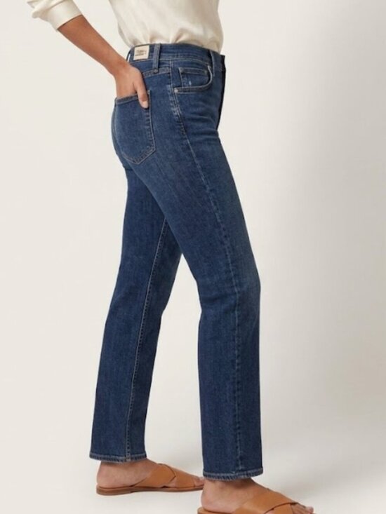 Citizens Of Humanity Denim - Citizens of Humanity Isola Size 27 Cropped Boot Denim Jeans Dark Wash High Rise